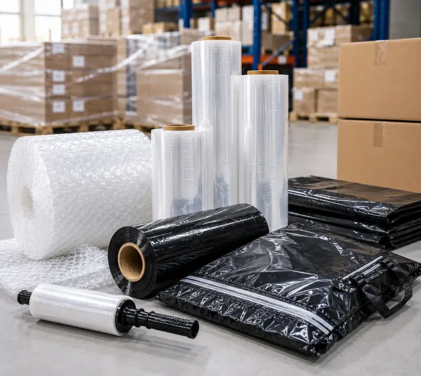 Selección de materiales plásticos para protección y embalaje