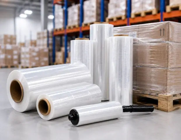 Rollos de stretch film o vinipel para embalaje