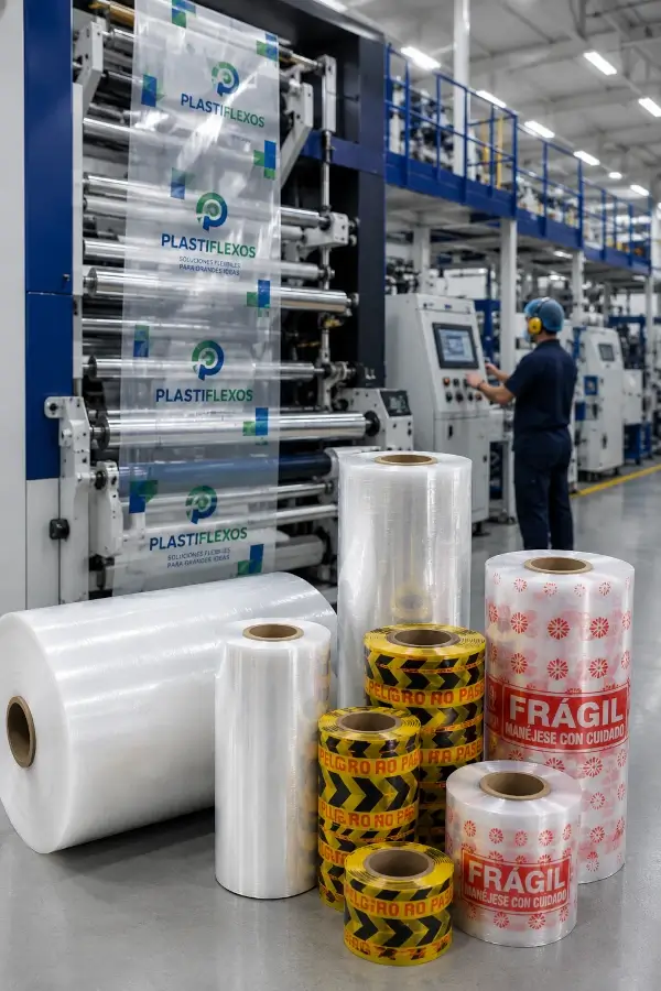 Proceso de fabricación y revisión de productos plásticos