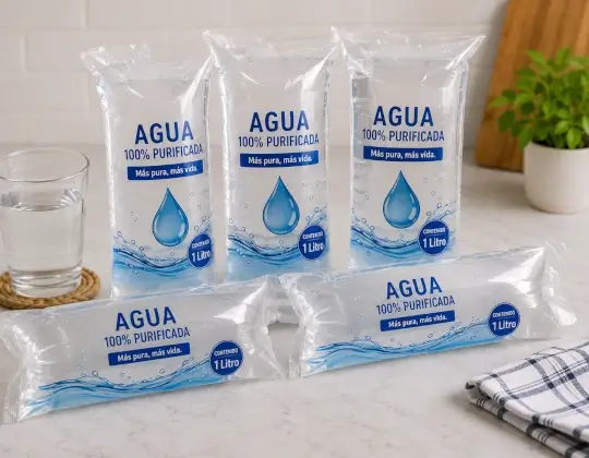 Película tubular para fabricación de bolsas de agua