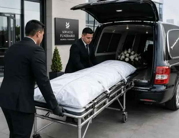 Bolsas para cadáver utilizadas por empresas funerarias