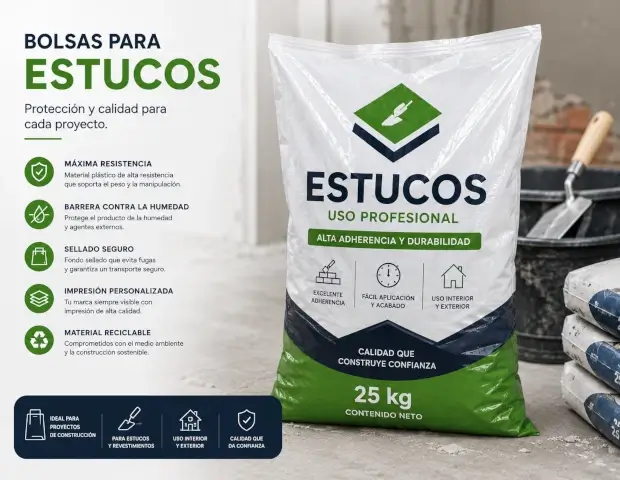 Bolsas para estucos