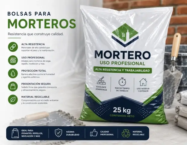 Bolsas para morteros