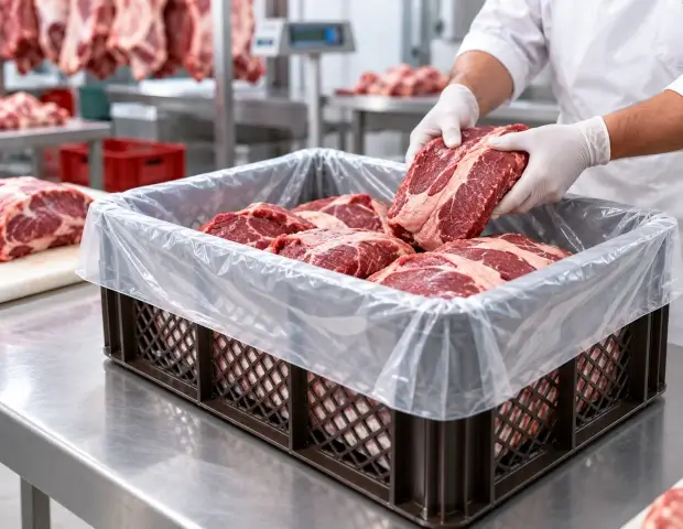 Bolsas tina para procesos de empaque en carnicerías