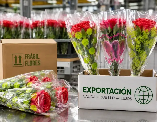 Capuchones para exportación de flores