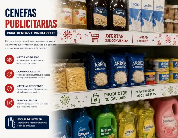 Cenefas para tiendas