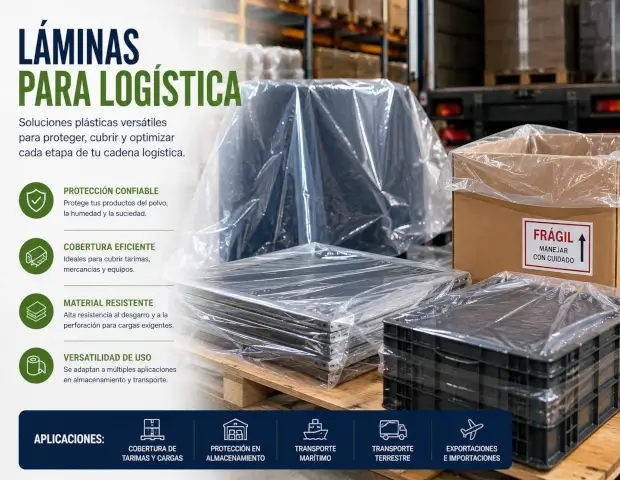 Línea automática de empaque en un centro de producción y distribución